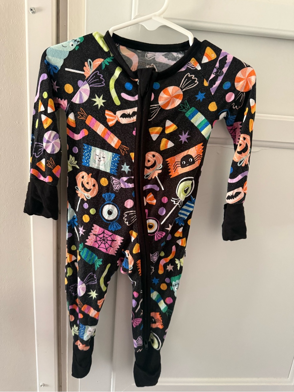 Little Sleepies Halloween Candy Print One-Piece Pajamas